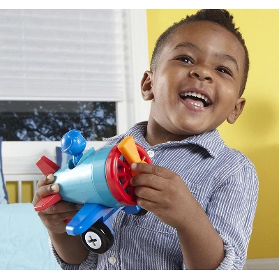 Learning Resources 1-2-3 Build It! Car, Boat, Plane, 15 Pieces 5 Learning Resources 1-2-3 Build It! Car, Boat, Plane, 15 Pieces - Image 3