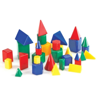 Learning Resources Mini GeoSolids Shapes Set 6 Learning Resources Mini GeoSolids Shapes Set - Image 4