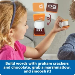 Learning Resources Let's Spell S'mores - Montessori Toys: Educational Reading Game For 2-4 Players -Learning Resources GUEST 15308cdd 5afd 4ecb 9834 a7f505f497a5