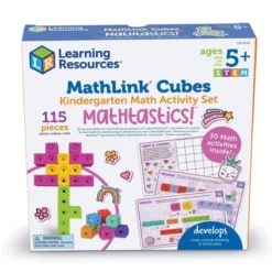 Learning Resources Mathlink Cubes Kindergarten Math Activity Set: Mathatics! -Learning Resources GUEST 162e3132 e2ef 4d50 8116 c9b891c76d22