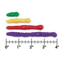 Learning Resources Measuring Worms - 72 Pieces, Ages 3+ Toddler Learning Toys, Counters For Toddlers