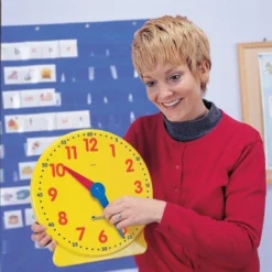 Learning Resources Big Time Demonstration Clock - 1 Piece, Ages 5+ -Learning Resources GUEST 1c8f28b9 7bec 4b54 8907 abaec49c45df