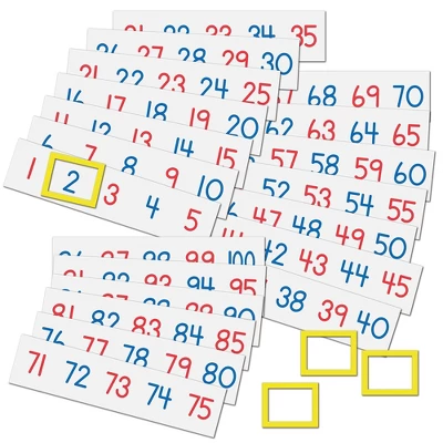 Learning Resources Magnetic Number Line 1-100, 20 Magnets, Sets Of 5 Magnets, Ages 3+ 3 Learning Resources Magnetic Number Line 1-100, 20 Magnets, Sets Of 5 Magnets, Ages 3+