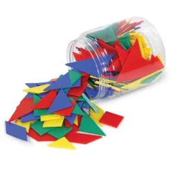 Learning Resources 4 Colors Classpack Tangram Puzzles - 30pc -Learning Resources GUEST 2a1ece55 edb6 43f9 8c84 021092868a88