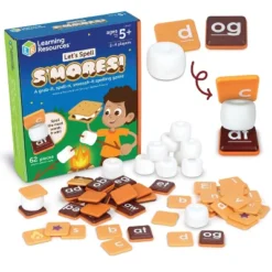 Learning Resources Let's Spell S'mores - Montessori Toys: Educational Reading Game For 2-4 Players -Learning Resources GUEST 2dd23067 3546 4acf bed6 1f7defd6b219