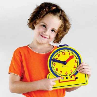 Learning Resources Learning Resouces Primary Time Teacher Junior 12-Hour Learning Clock 4 Learning Resources Learning Resouces Primary Time Teacher Junior 12-Hour Learning Clock - Image 2