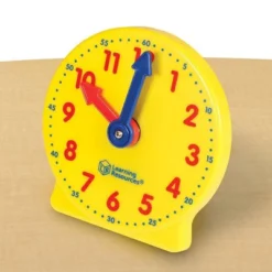 Learning Resources Big Time Mini Clock Teaching Clock Classroom Accessories Ages 5plus: Plastic, Kindergarten, Teaching Aid -Learning Resources GUEST 42567a43 f6d3 4d99 aaa5 b47dec8012c7