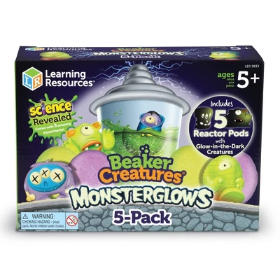 Learning Resources Beaker Creatures Monsterglows 5pk 4 Learning Resources Beaker Creatures Monsterglows 5pk - Image 2