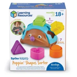 Learning Resources Spike The Fine Motor Hedgehog Poppin' Shapes Sorter -Learning Resources GUEST 51664d7f 810b 41df a752 a7c70cf754f0
