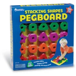 Learning Resources Stacking Shapes Pegboard, Fine Motor Toy -Learning Resources GUEST 52dd720d 65a1 4238 967d 2d99e36334f2