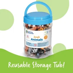 Learning Resources Jungle Animal Counters - 60 Pieces, Ages 3+ Toddler Learning Toys, Educational Counting And Sorting Toys -Learning Resources GUEST 5d106dfb 2cdc 49b1 b625 3292656b926a