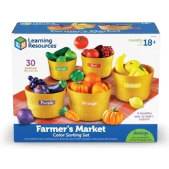 Learning Resources Farmers Market Sorting Set: Preschool Educational Math & Counting Kit With Plastic Cups -Learning Resources GUEST 65dbc201 d765 46e0 b646 02d56a9bfd84