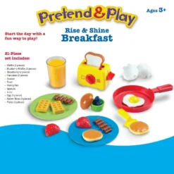 Learning Resources Rise And Shine Breakfast - Play Set -Learning Resources GUEST 6dd9f658 294d 4897 8d4d 741ae371d20f