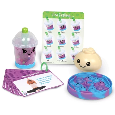 Learning Resources Bubble Tea Sensory Bottles 4 Learning Resources Bubble Tea Sensory Bottles - Image 2