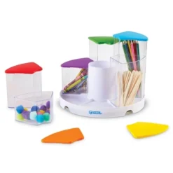 Learning Resources Create-a-Space See-Thru Spinning Bins