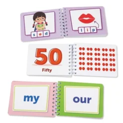 Learning Resources Skill Builders! First Grade Flipbook Library: Teaching Charts & Props For Toddler, Preschoolers