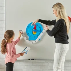 Learning Resources Hand2mind Advanced Magnetic NumberLine Clock (Set Of 1) -Learning Resources GUEST 848670e7 ea15 4113 8020 5ac97e26d03b