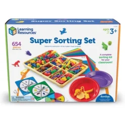 Learning Resources Super Sorting Set With Cards - 654 Pieces, Ages 3+ -Learning Resources GUEST 84996dea ebd1 4c46 9578 51d36045eb40