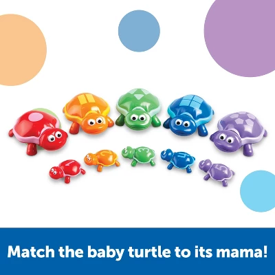 Learning Resources Number Turtles Set, Counting, Color & Sorting Toy, 15 Pieces, Ages 2+ 3 Learning Resources Number Turtles Set, Counting, Color & Sorting Toy, 15 Pieces, Ages 2+