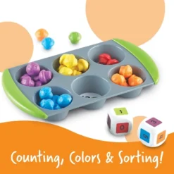 Learning Resources Mini Muffin Match Up, Fine Motor Game, Ages 3+ -Learning Resources GUEST 883e4aaa cc39 40fd bd5b 14a15da09c40