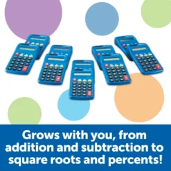Learning Resources Primary Calculator, Set Of 10, Ages 3+