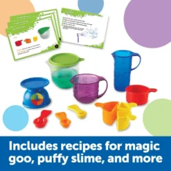 Learning Resources Mix And Measure Activity Set, 22 Pieces, Ages 4+