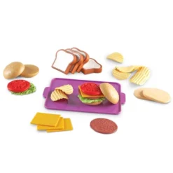 Learning Resources New Sprouts Super Sandwich Set, 29 Piece Set, Ages 18 Mos+