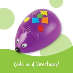 Learning Resources Code & Go Programmable Robot Mouse - 31 Pieces, Ages 4+ Coding For Kids