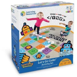 Learning Resources Let's Go Code! Activity Set, 50 Pieces, Ages 5+ -Learning Resources GUEST 989dd7d9 5279 4b29 bc72 4459e0e7d212