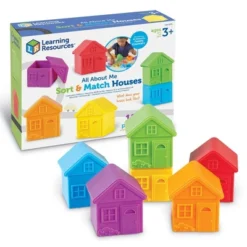 Learning Resources All About Me Sort & Match Houses -Learning Resources GUEST a694a88c ca60 4675 bbc7 57310035e21c