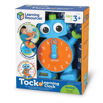 Learning Resources Tock The Learning Clock, Educational Talking & Teaching Clock, Ages 3+ 6 Learning Resources Tock The Learning Clock, Educational Talking & Teaching Clock, Ages 3+ - Image 4