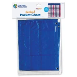 Learning Resources Hundred Pocket Chart, Organizer, 120 Cards, Grades K+ -Learning Resources GUEST b1a096e7 bac0 475c b2bd 7a25a0ecf58b