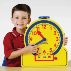 Learning Resources Primary Time Teacher 12-Hour Learning Clock, Teaching Clocks For Kids, Ages 4+ -Learning Resources GUEST b8a46b88 5e3b 4d12 aeda c3266ef878fc