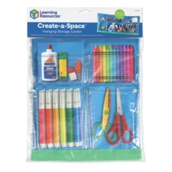 Learning Resources Create-a-Space Hanging Storage Chart: Plastic Organizer For Kindergarten Teaching Aid