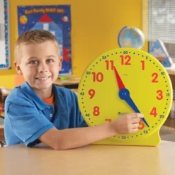 Learning Resources Big Time Demonstration Clock - 1 Piece, Ages 5+ -Learning Resources GUEST bb376ab7 edb5 4995 bc56 f2bbee646305
