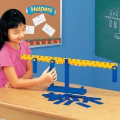 Learning Resources Math Balance - Includes 20 Weights And Balance, Ages 6+ Math Learning Tools, Classroom And Homeschool Supplies -Learning Resources GUEST c6870d49 d9c8 4d31 b3b2 2d46054ce603