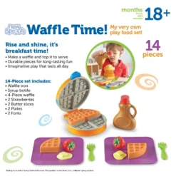 Learning Resources New Sprouts Waffle Time, 14 Piece Set, Ages 18 Mos+ -Learning Resources GUEST cdad1647 a272 458f a8d4 43d99df2b8fa