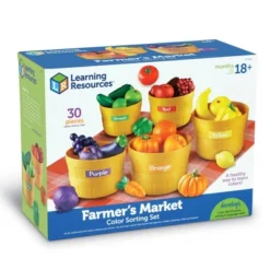 Learning Resources Farmers Market Sorting Set: Preschool Educational Math & Counting Kit With Plastic Cups -Learning Resources GUEST ce30ec01 566d 45d1 9f99 154e63d784ff