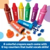 Learning Resources Rainbow Sorting Crayons, 56 Pieces -Learning Resources GUEST cf1268a9 3a61 4f1b bdb5 d97e5594dbee