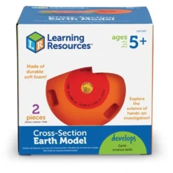 Learning Resources Cross-Section Earth Model - 2 Pieces, Ages 5+ -Learning Resources GUEST d485a8c6 ae3d 4990 85a8 869db8c4ce95