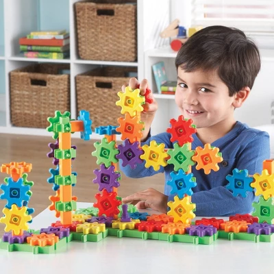 Learning Resources Gears! Gears! Gears! Deluxe Building Set - 100pc 7 Learning Resources Gears! Gears! Gears! Deluxe Building Set - 100pc - Image 5