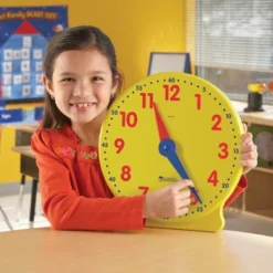 Learning Resources Big Time Demonstration Clock - 1 Piece, Ages 5+ -Learning Resources GUEST dd8c4f89 94fa 4533 8f37 9734bbdb1ef1