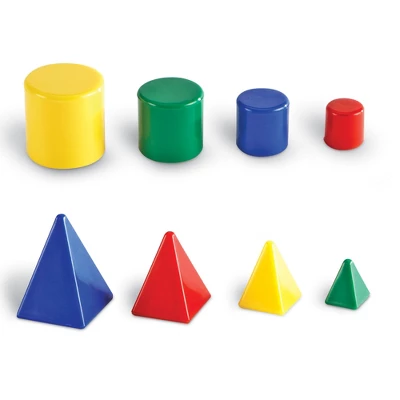 Learning Resources Mini GeoSolids Shapes Set 5 Learning Resources Mini GeoSolids Shapes Set - Image 3