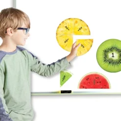 Learning Resources Magnetic Fruit Fractions - 24 Pieces, Ages 6+ Math Games For Kids -Learning Resources GUEST e77f0796 050a 4680 a0c0 22d0889706c5