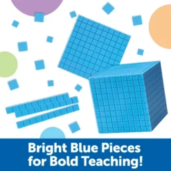 Learning Resources Giant Magnetic Base Ten Set, Ages 6+