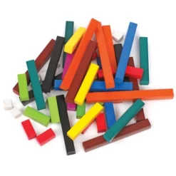 Learning Resources Cuisenaire Rods Intro Wd Set With 74 Rods