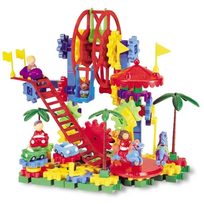Learning Resources Gears! Gears! Gears! Dizzy Fun Land Motorized Gears Set 4 Learning Resources Gears! Gears! Gears! Dizzy Fun Land Motorized Gears Set - Image 2