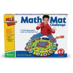 Learning Resources Math Mat Challenge Game, Early Math Skills, Ages 4+ -Learning Resources GUEST f23aaf05 3606 467b 857d 70e9deb64724