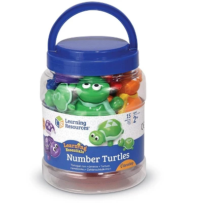 Learning Resources Number Turtles Set, Counting, Color & Sorting Toy, 15 Pieces, Ages 2+ 7 Learning Resources Number Turtles Set, Counting, Color & Sorting Toy, 15 Pieces, Ages 2+ - Image 5