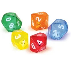 Learning Resources 10-Sided Dice In Dice, Set Of 72